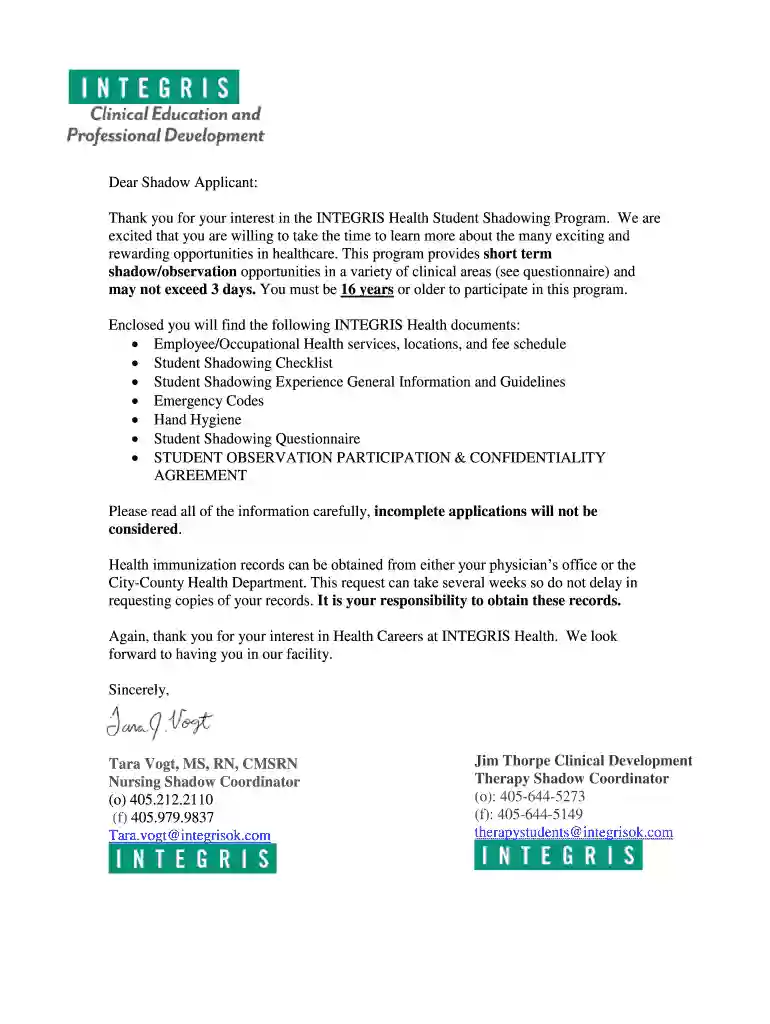 integris doctors note Preview on Page 1