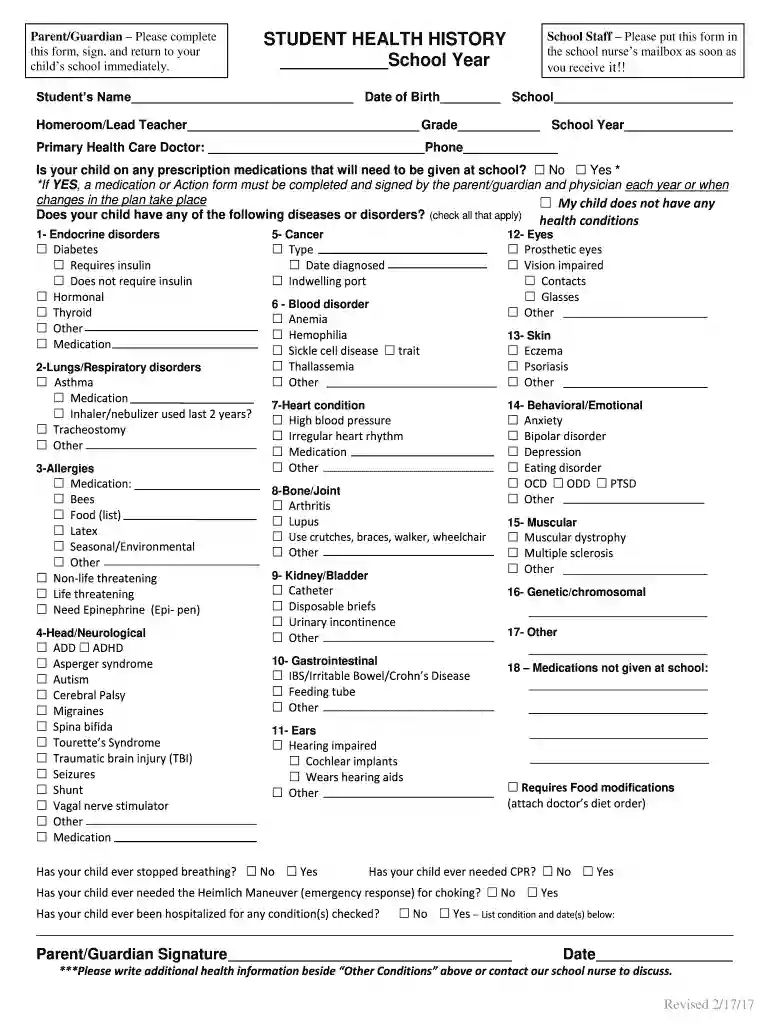 Forms for Enrollment - Buncombe County Schools Preview on Page 1