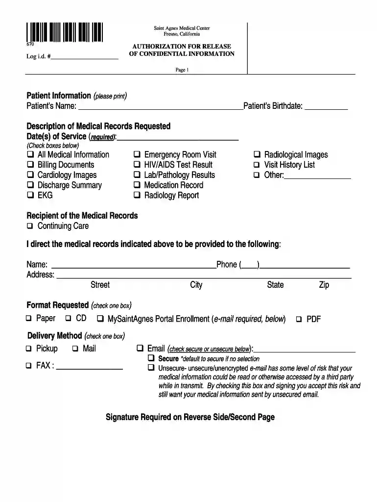 saint agnes patient portal Preview on Page 1
