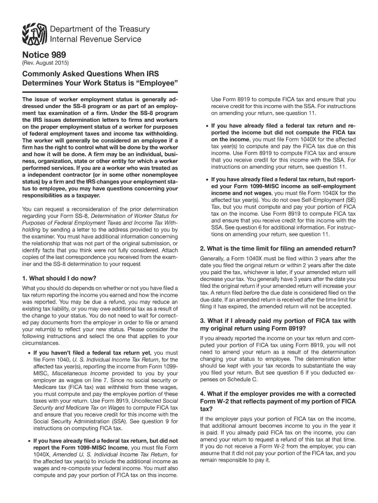what is form 8919 Preview on Page 1
