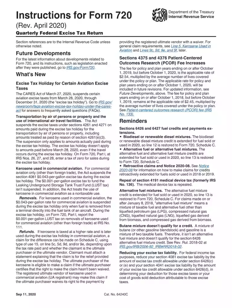 2023 form 720 Preview on Page 1