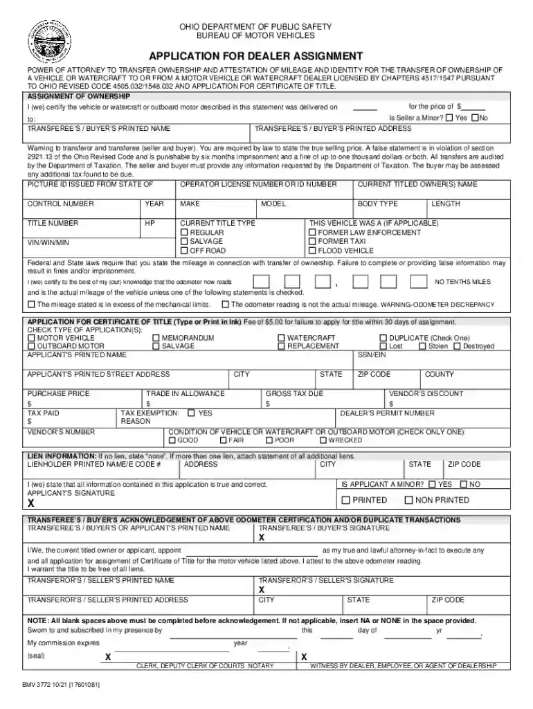 bmv 3772 Preview on Page 1