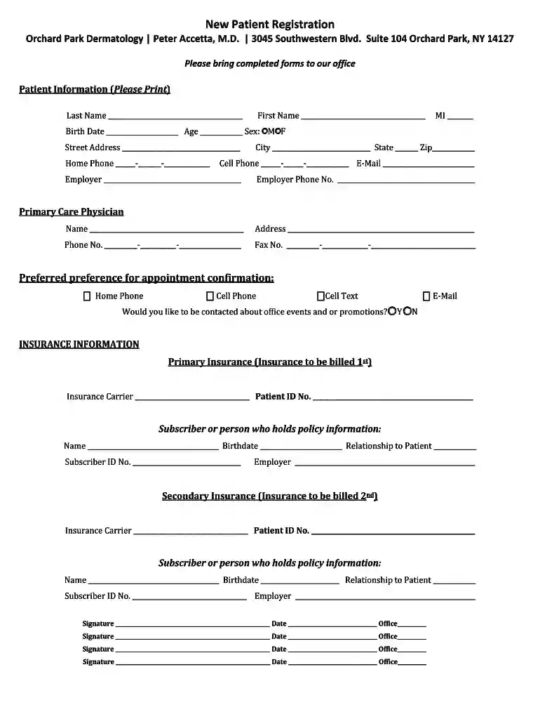 committed to providing you with the highest quality care, Preview on Page 1