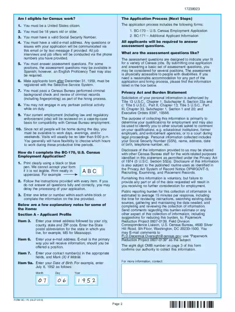 census jobs Preview on Page 1