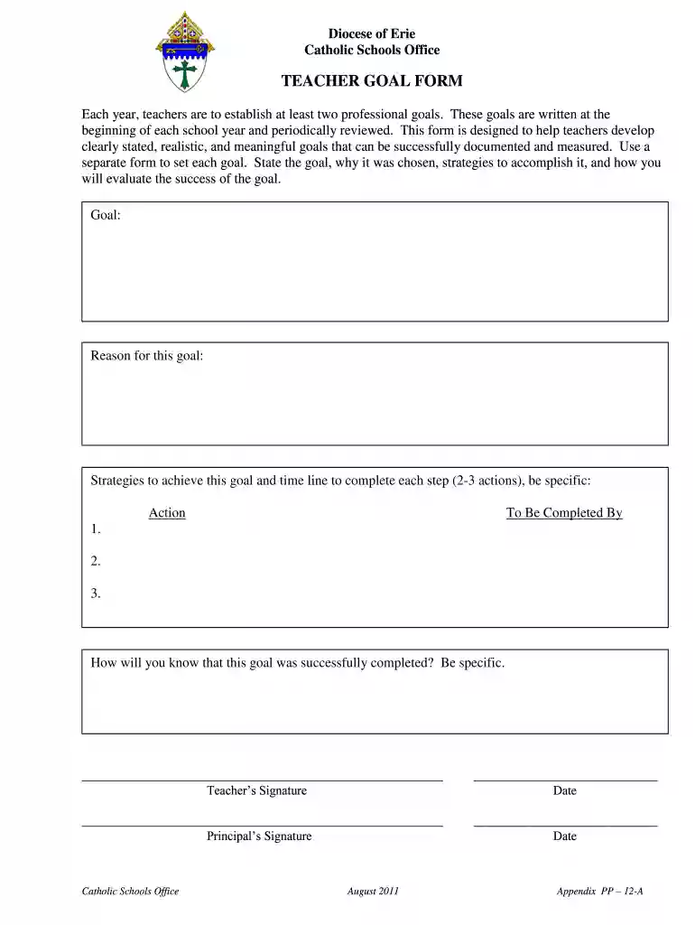my goal as a teacher pdf Preview on Page 1
