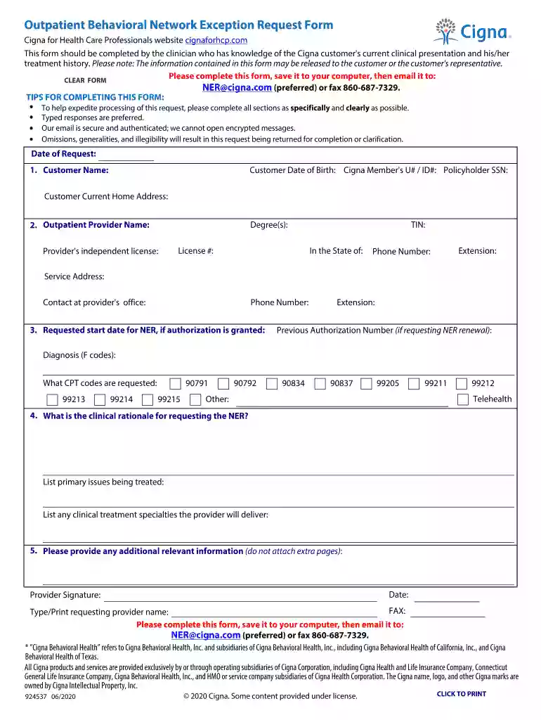 cigna prompt pa Preview on Page 1