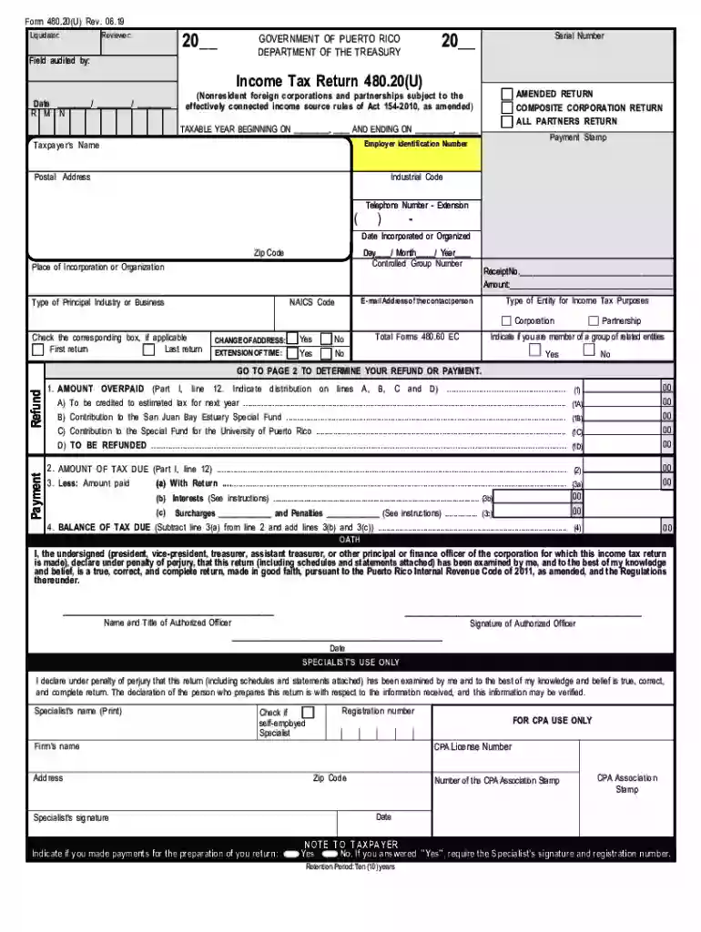 form 480 20 Preview on Page 1