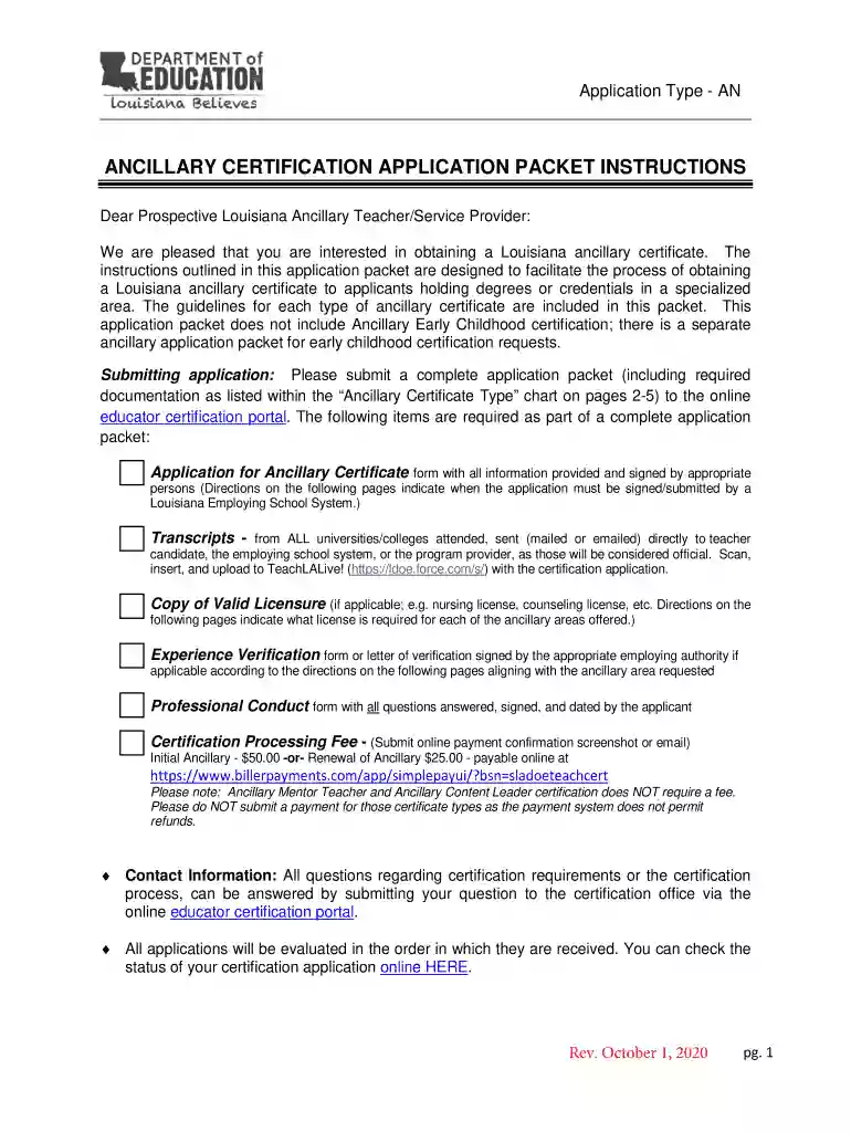 louisiana state education Preview on Page 1