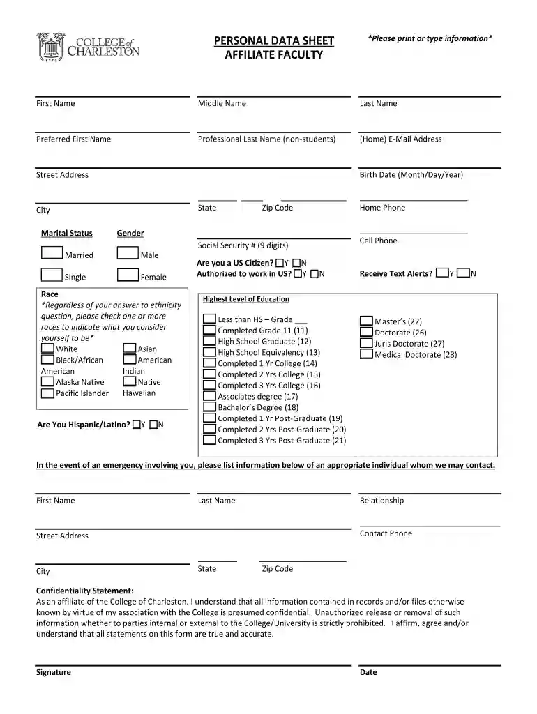Professional Last Name (non-students) Preview on Page 1