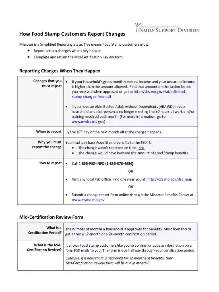food stamp application pdf Preview on Page 1