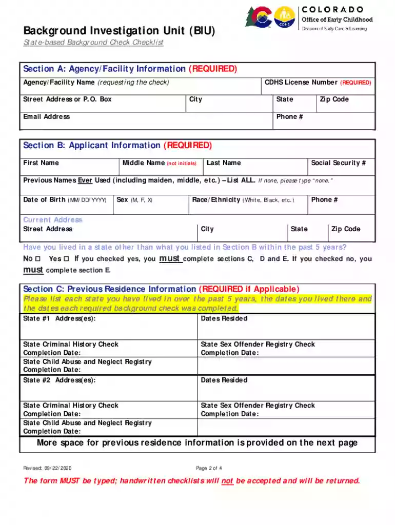 background check colorado Preview on Page 1