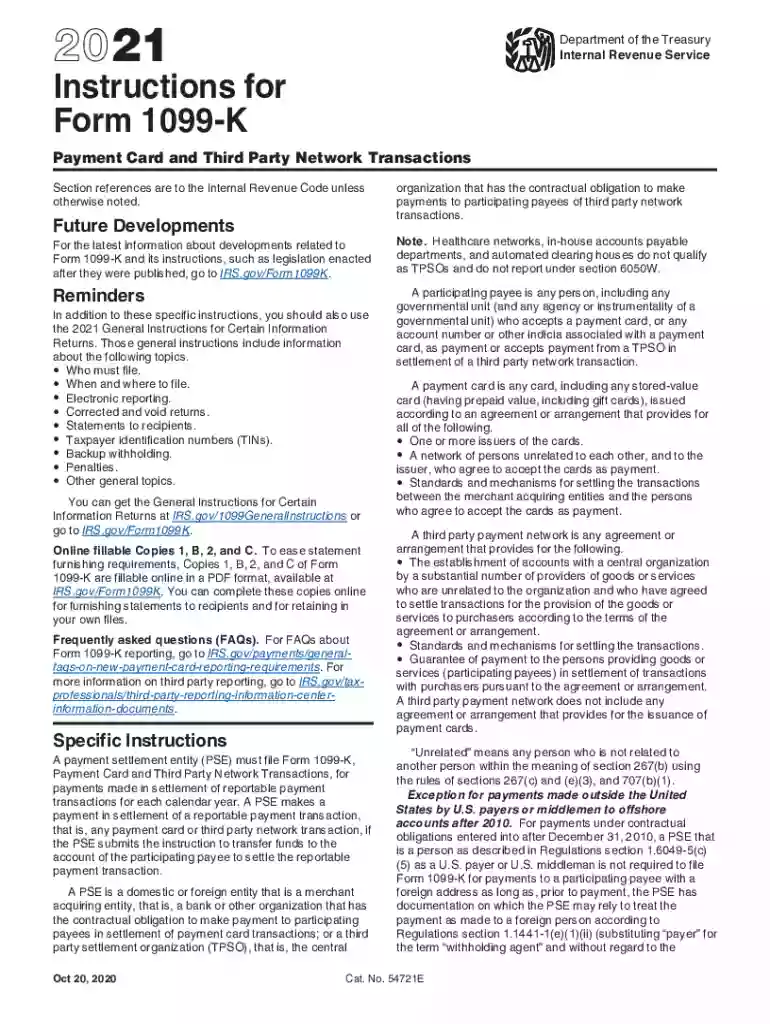 1099 k instructions Preview on Page 1