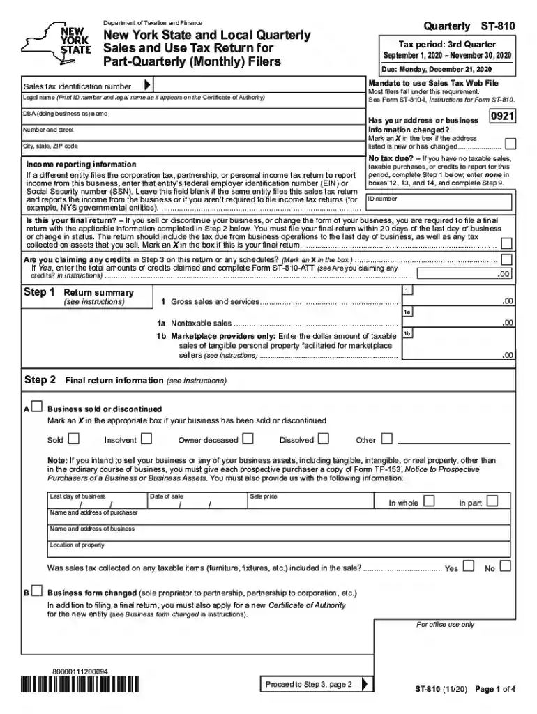 st 810 form Preview on Page 1