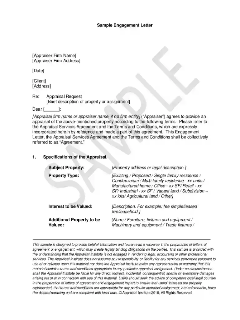 property appraisal letter sample Preview on Page 1