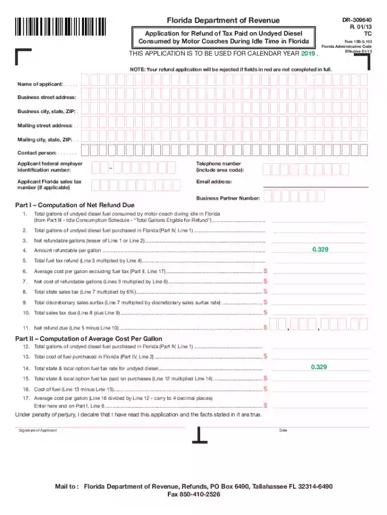2019 FL DR-309640 Preview on Page 1