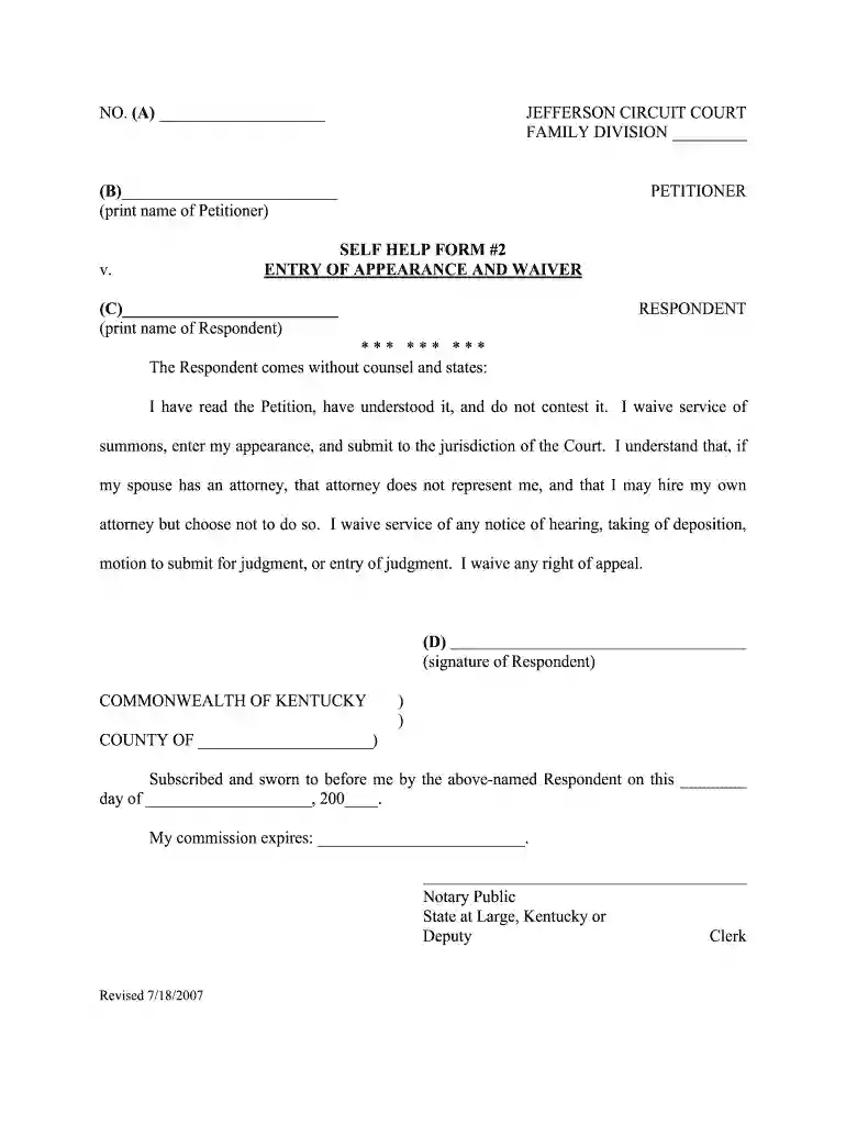 entry of appearance meaning Preview on Page 1