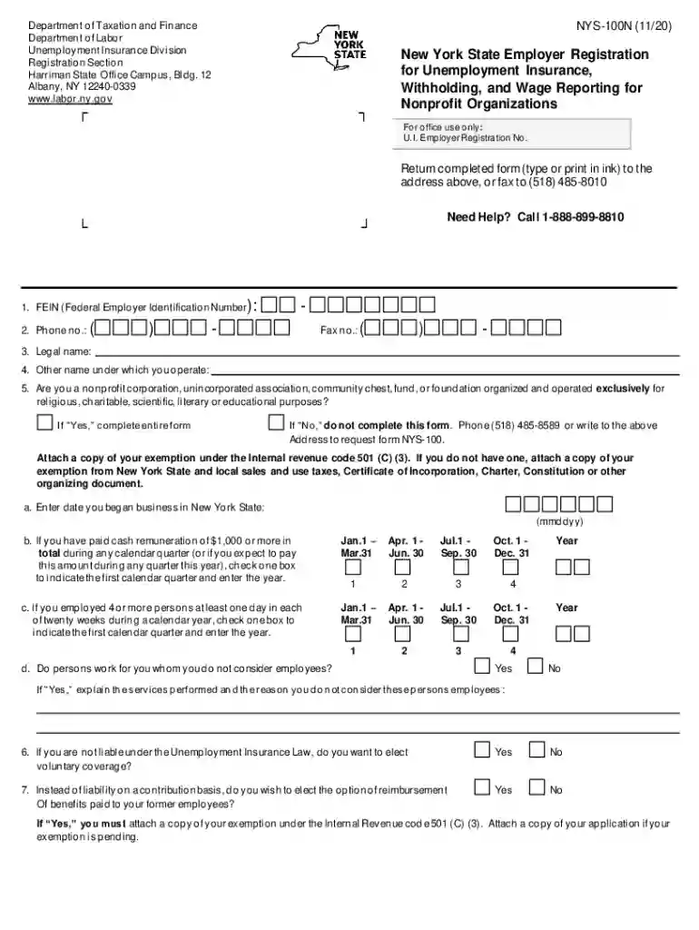 ny state unemployment registration Preview on Page 1