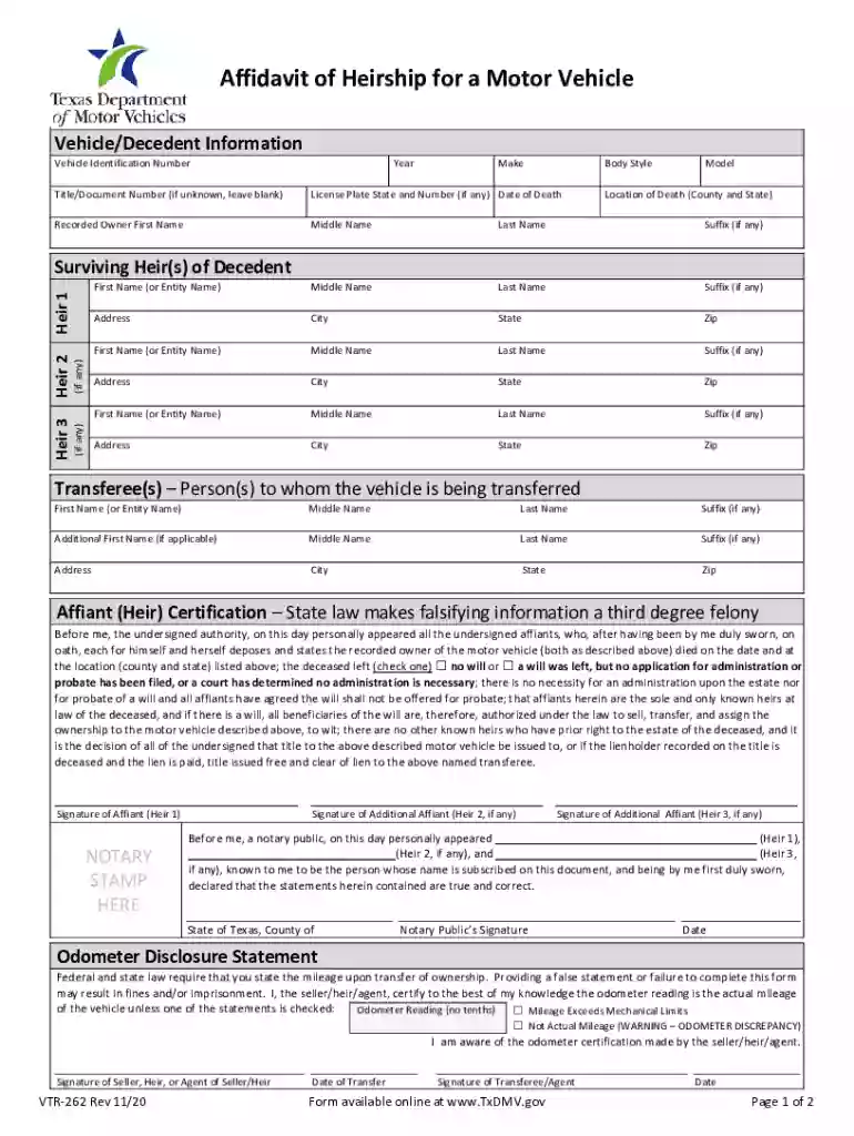 vtr 262 Preview on Page 1