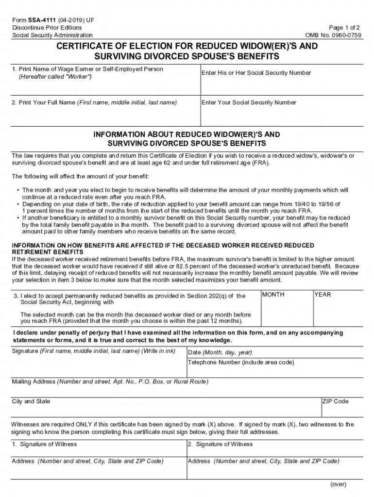 ssa 4111 Preview on Page 1