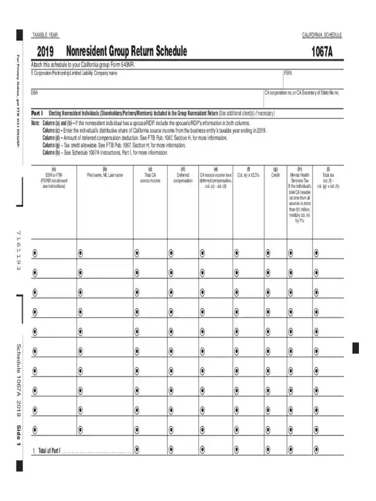 ca nonresident group return Preview on Page 1