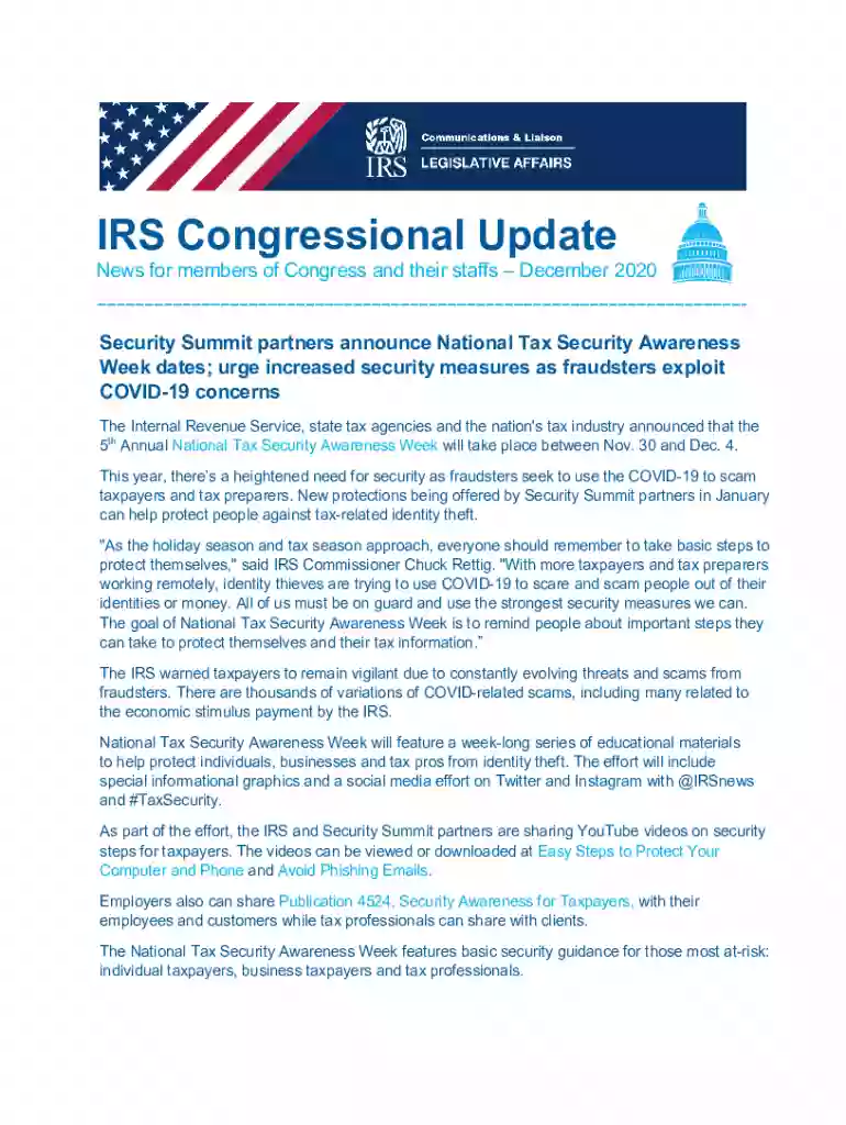 2020 irs publication Preview on Page 1
