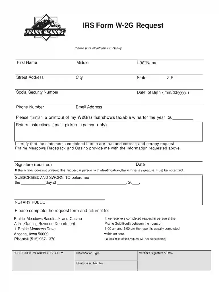 form w 2g Preview on Page 1
