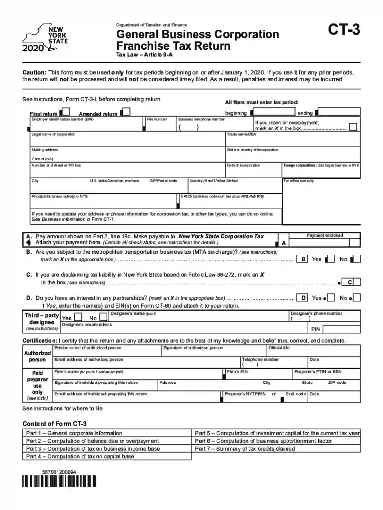 nys dtf ct Preview on Page 1