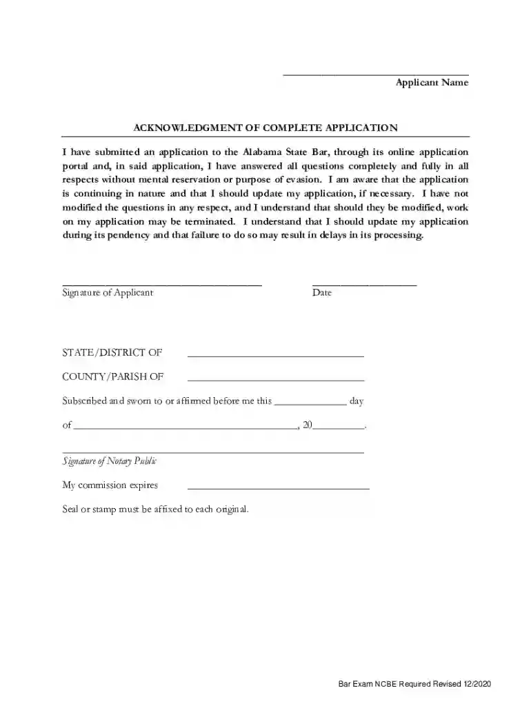 alabama state bar admissions Preview on Page 1