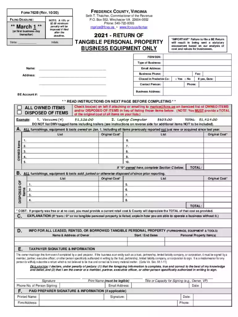 va form tangible Preview on Page 1
