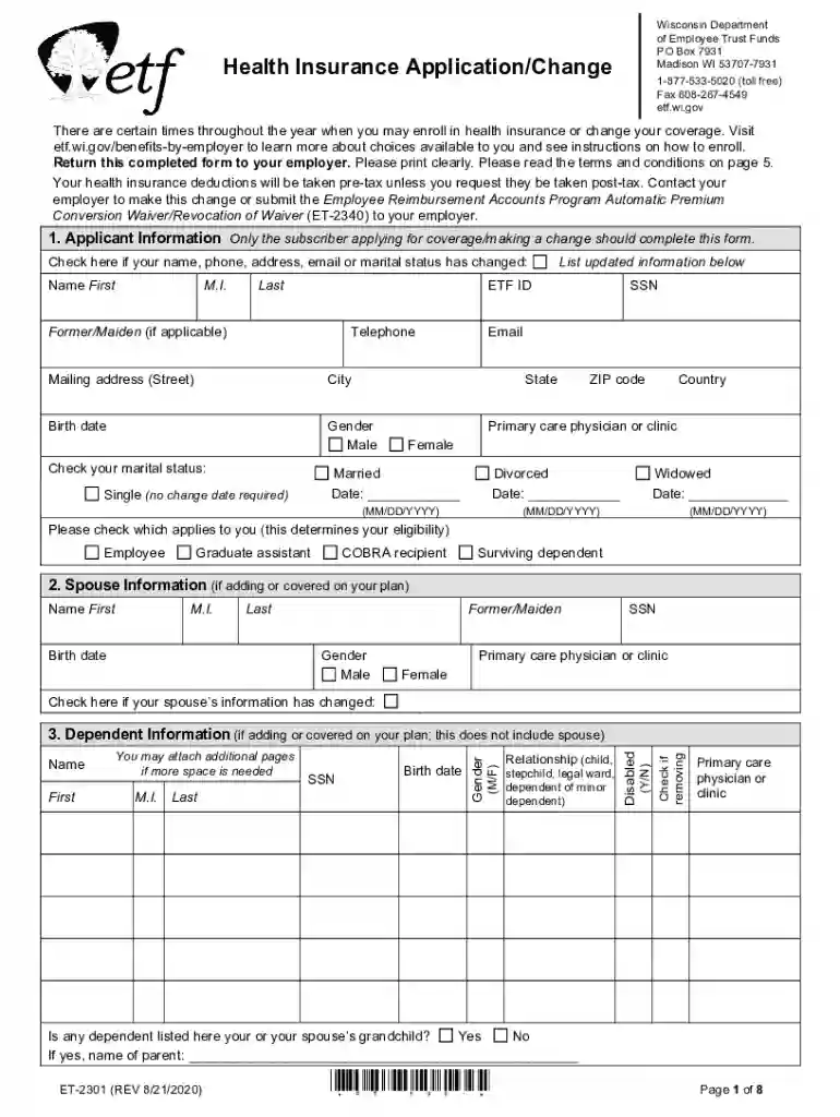 wisconsin etf projections 2023 Preview on Page 1
