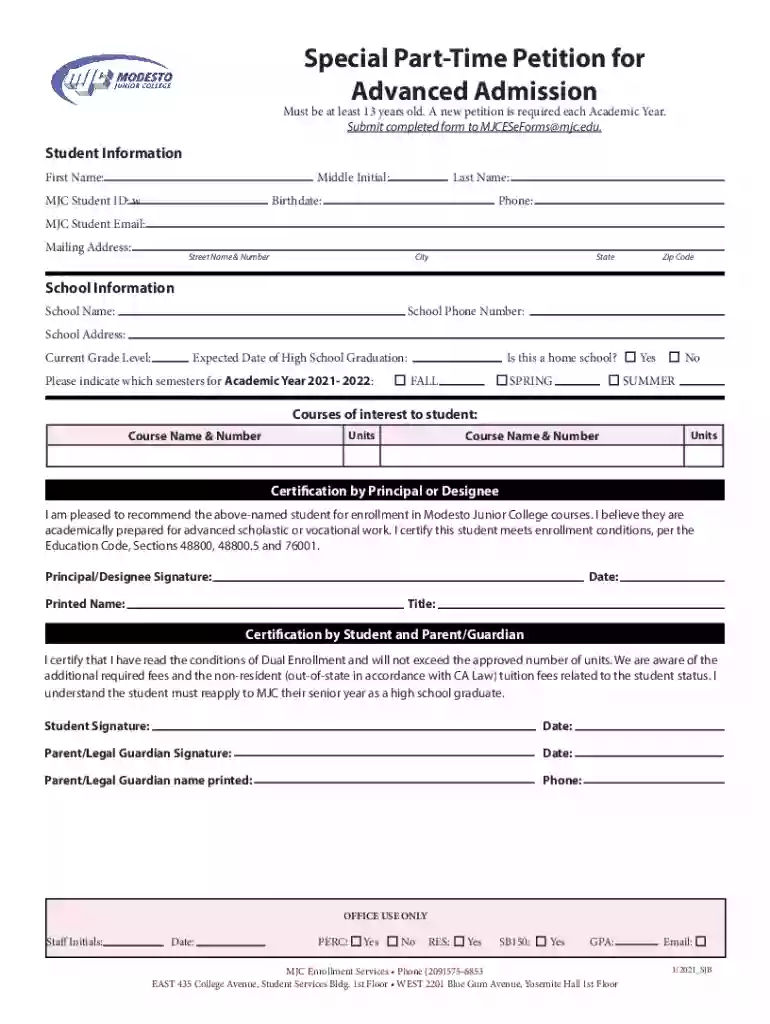 mjc petition Preview on Page 1