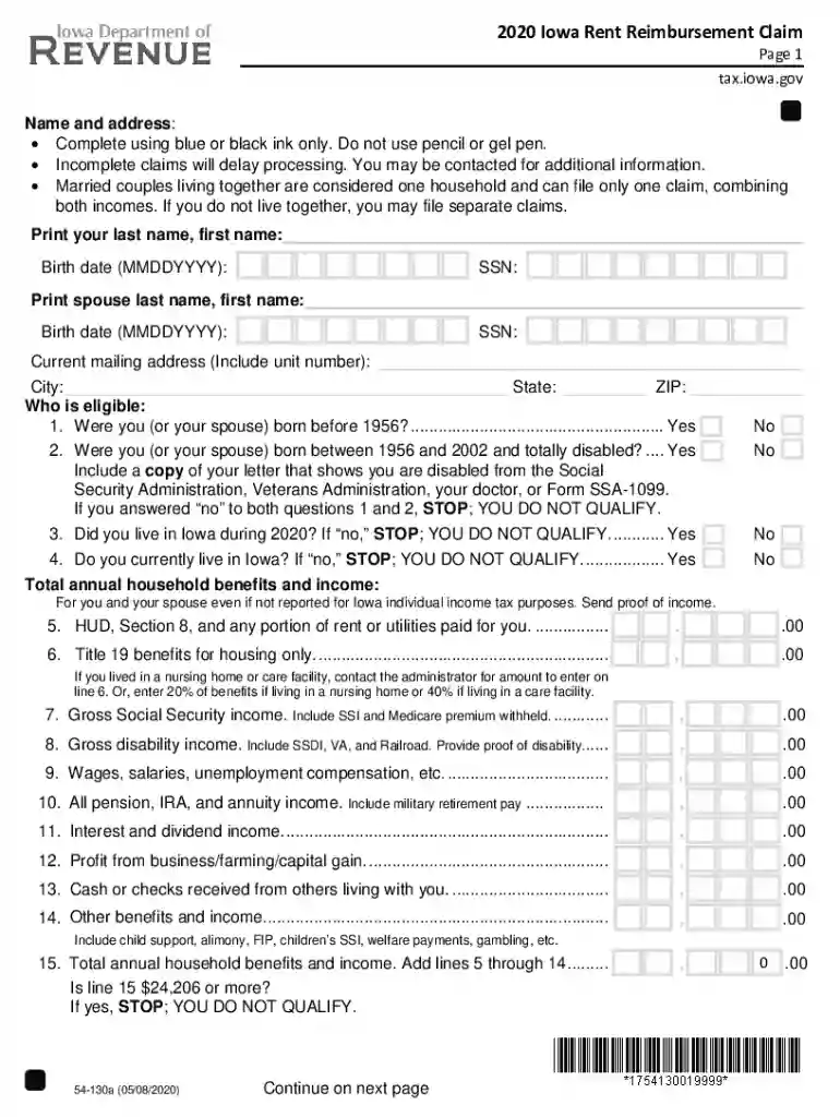rent reimbursement phone number Preview on Page 1