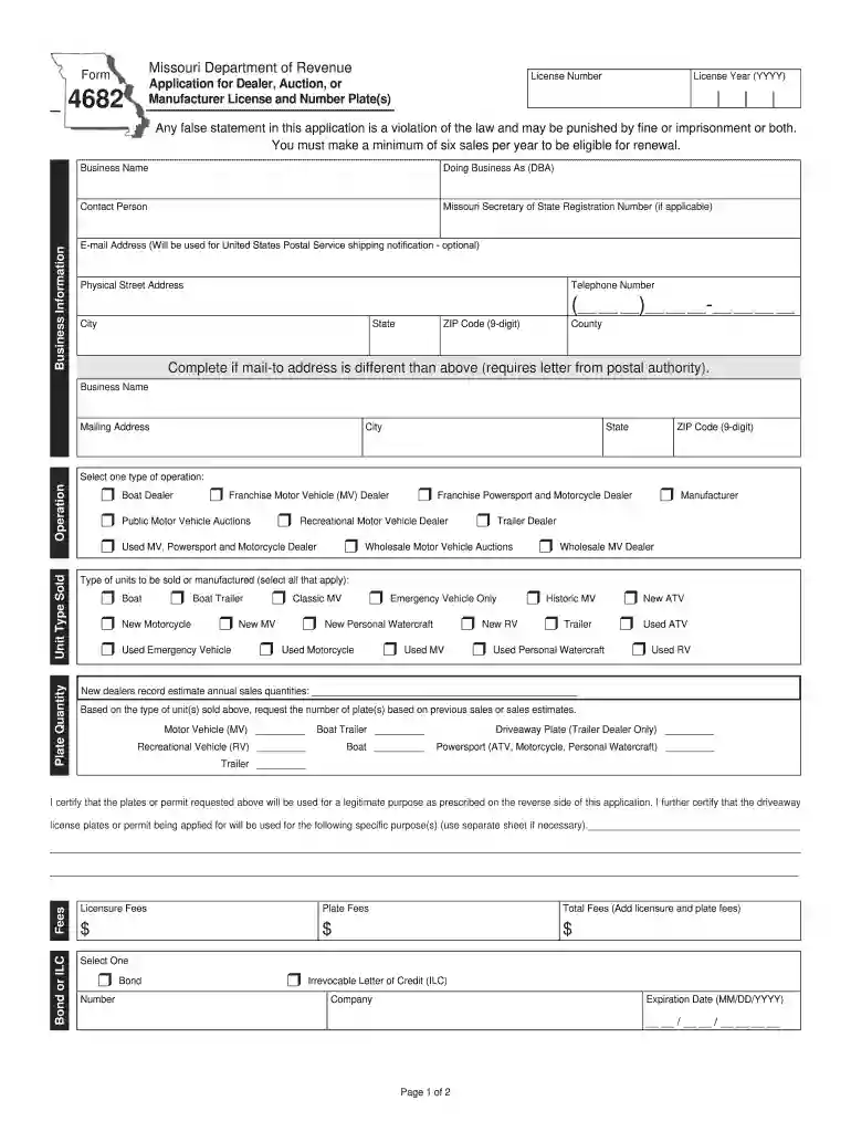 form 4682 Preview on Page 1