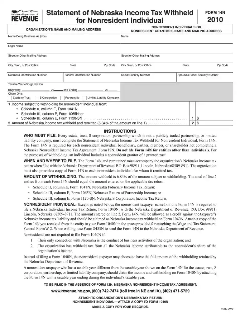 nebraska department of revenue Preview on Page 1