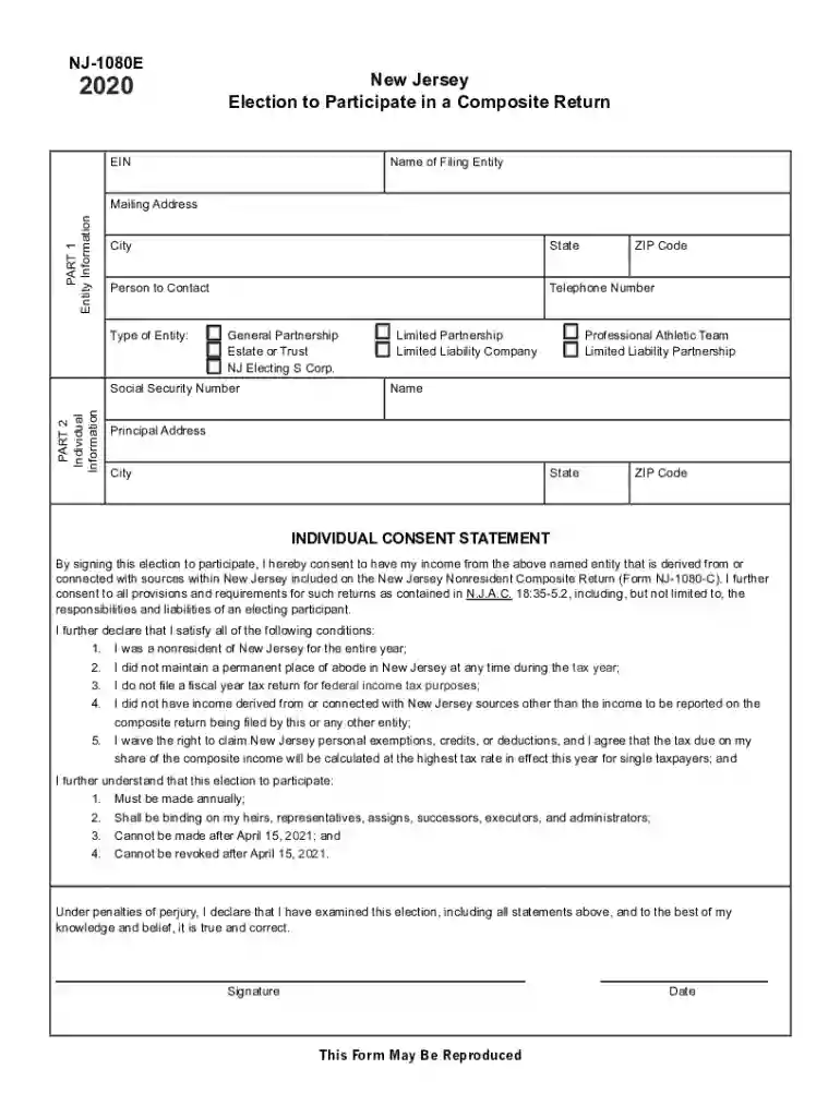 new jersey composite return Preview on Page 1