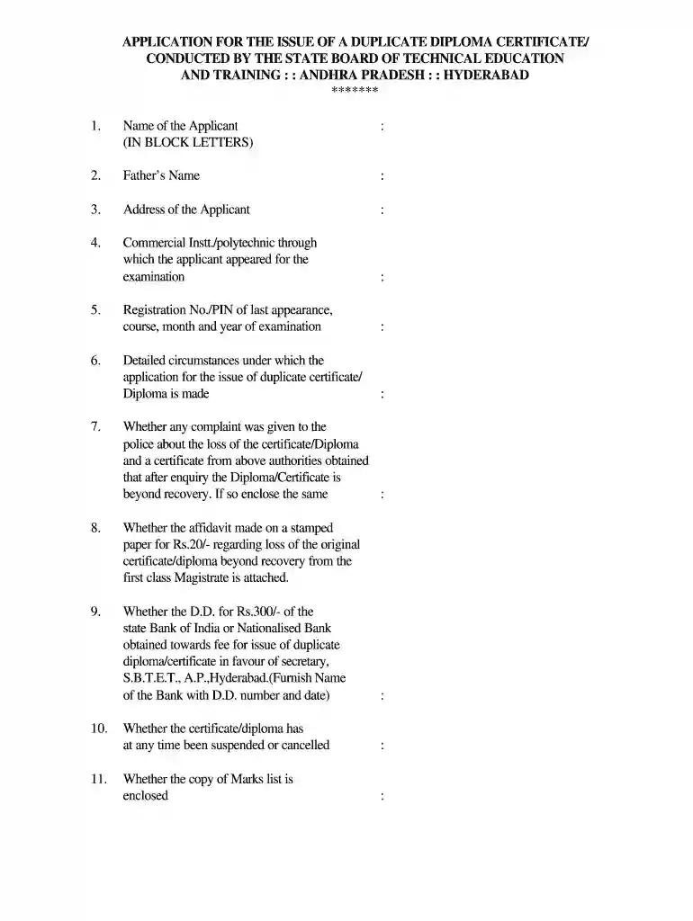 sbtet certificate download Preview on Page 1