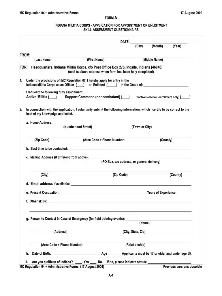 form 22 Preview on Page 1