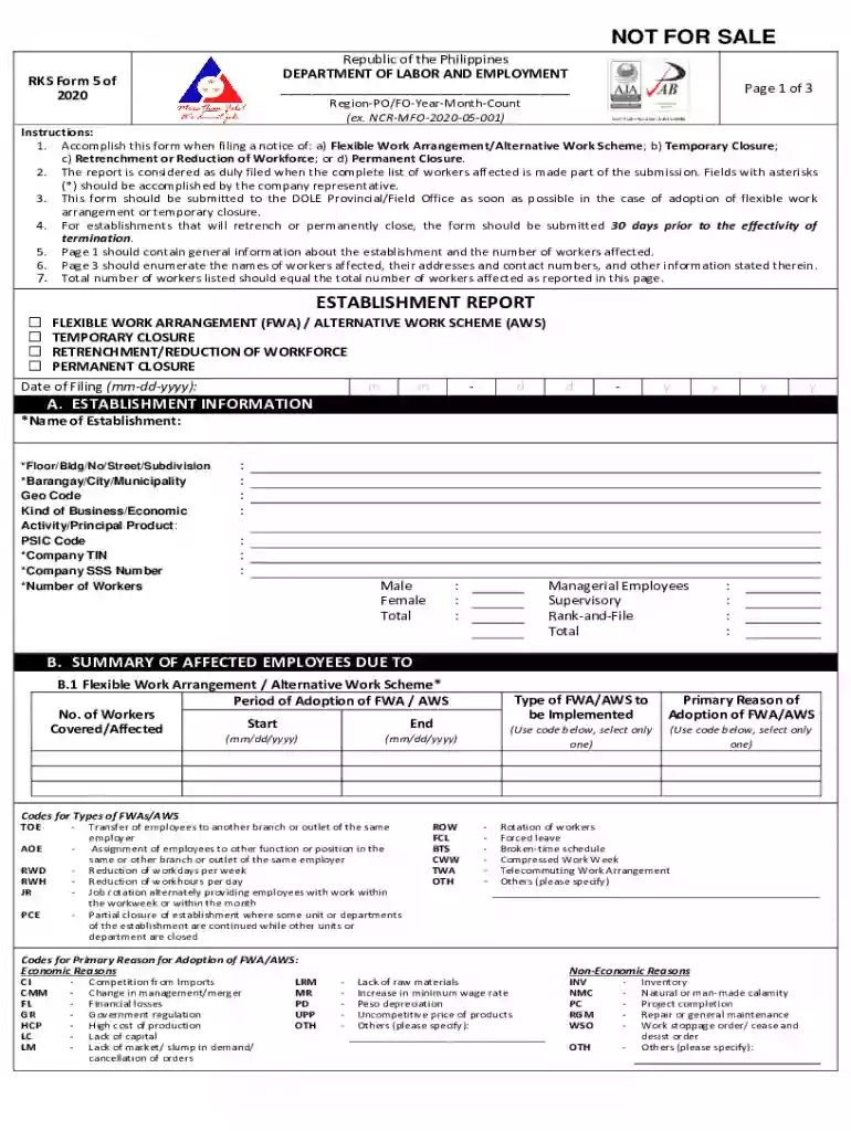 rks form 5 Preview on Page 1