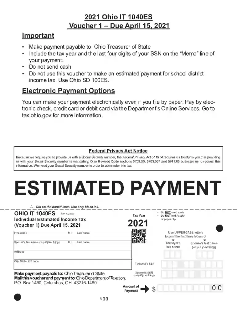2023 ohio it 1040es Preview on Page 1