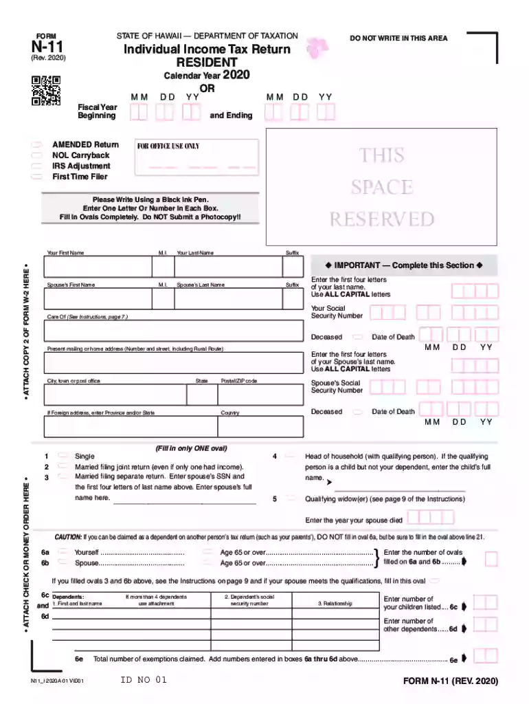 n11 fillable form Preview on Page 1