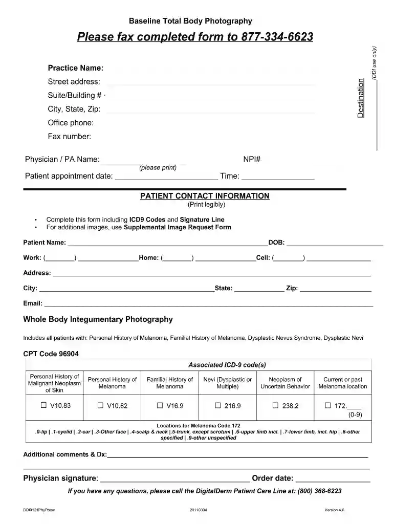 stanford referral form Preview on Page 1