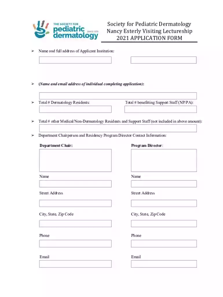 Name and full address of Applicant Institution: Preview on Page 1