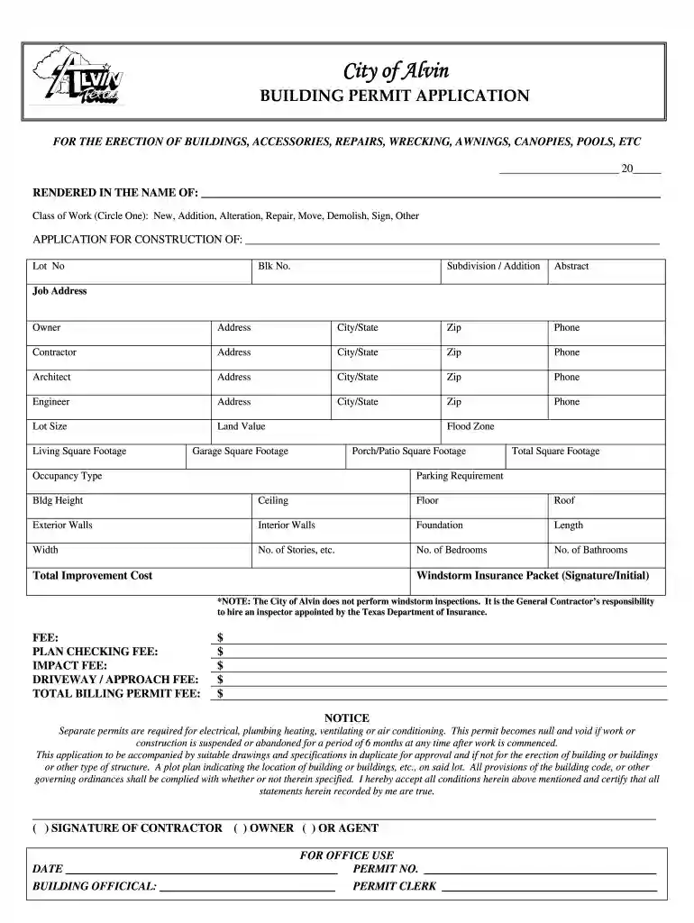 alvin permits Preview on Page 1