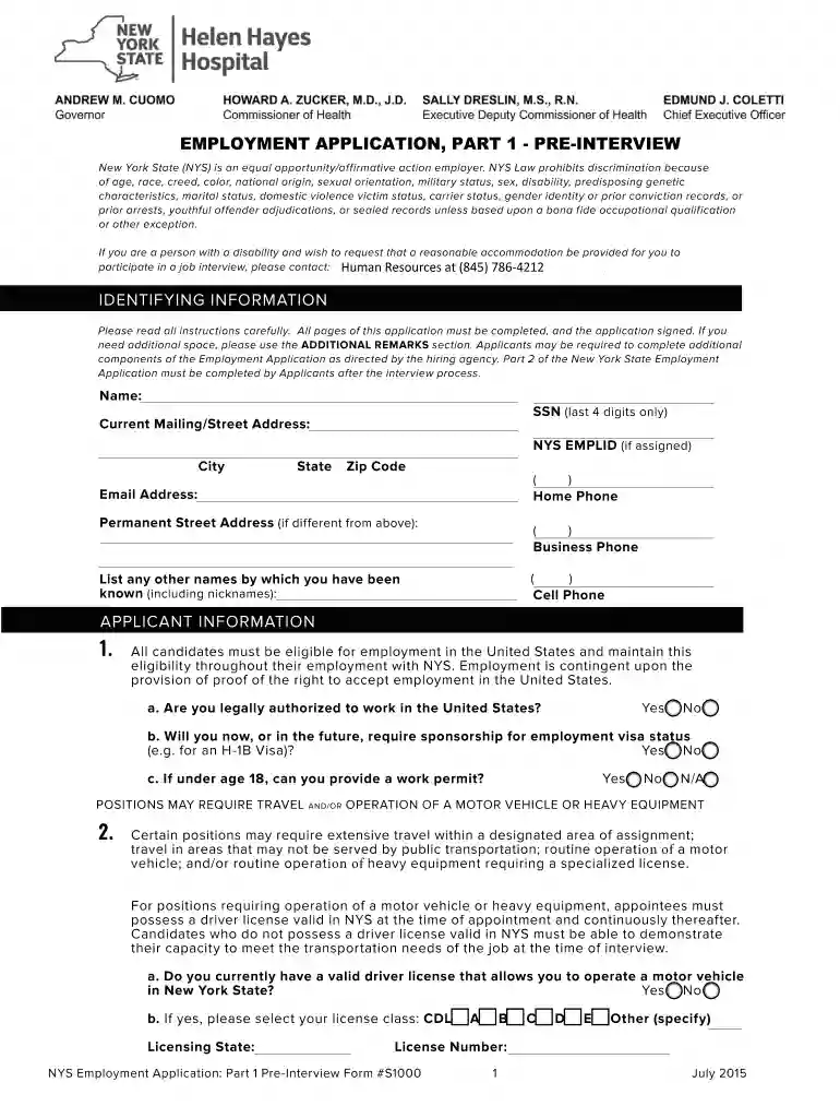 employment from online Preview on Page 1