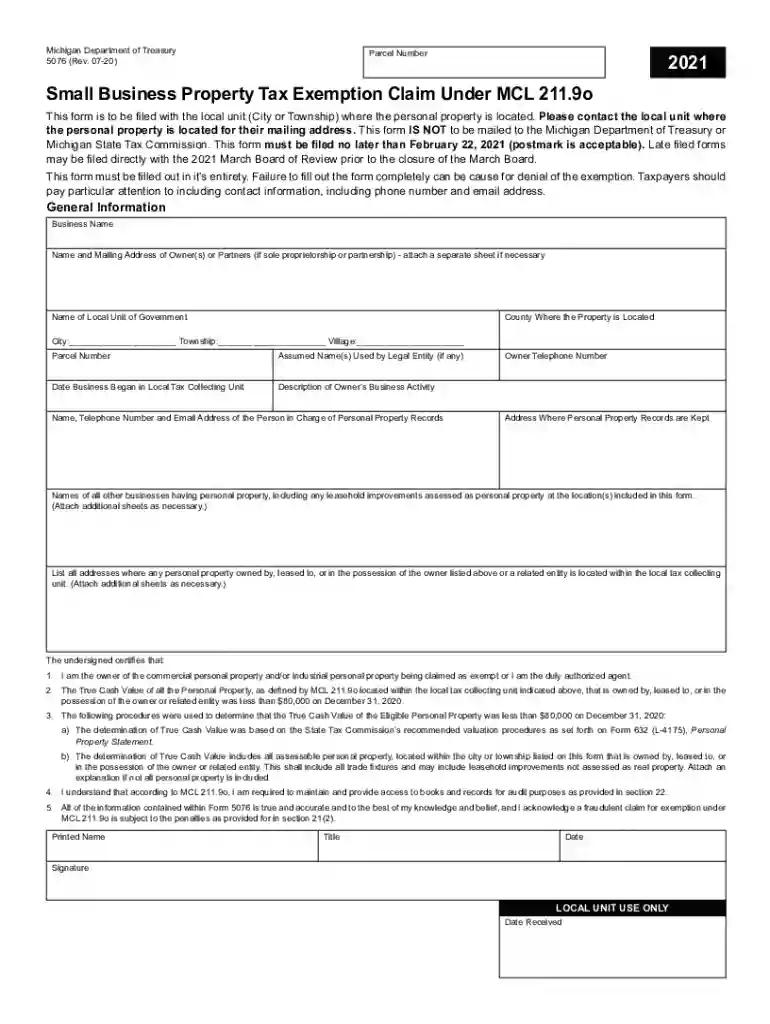 5076 form 2021 Preview on Page 1