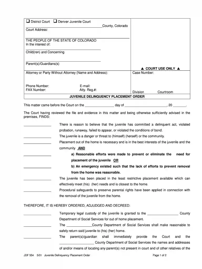 district court of denver county colorado Preview on Page 1