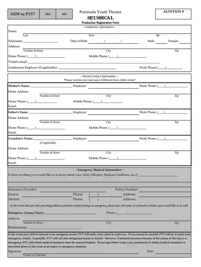 roadies audition form pdf Preview on Page 1