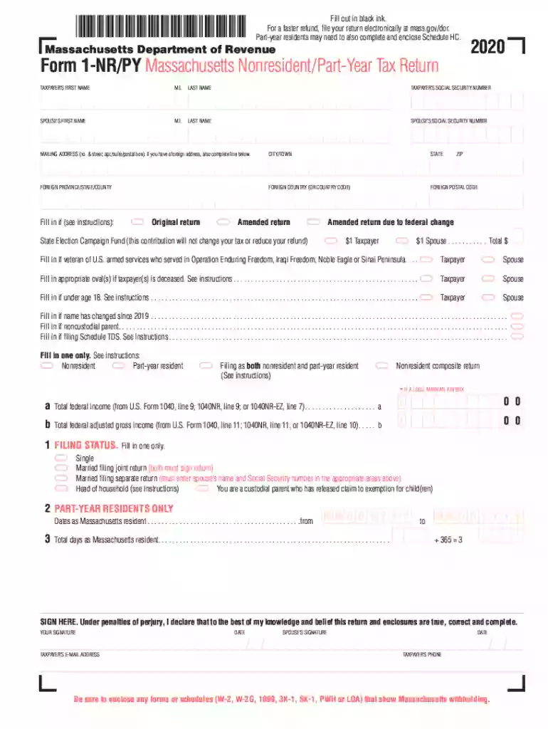 form 1 nr py Preview on Page 1