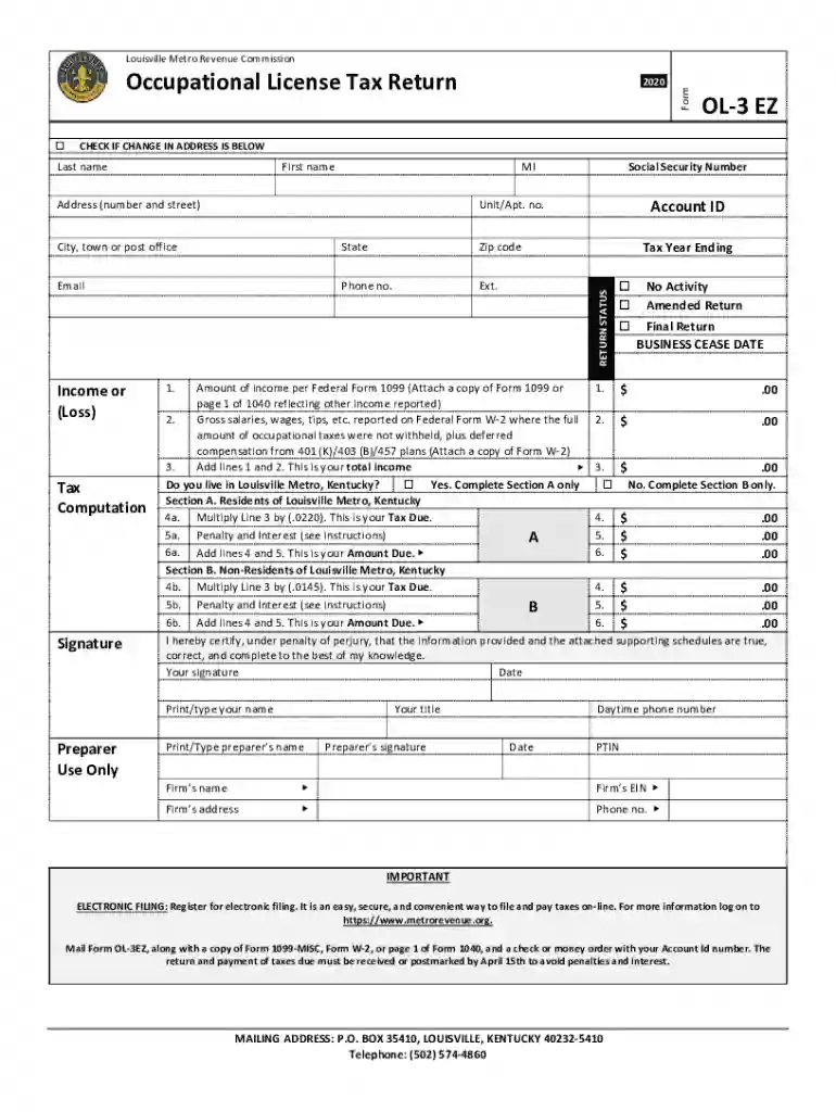 form ol 3 Preview on Page 1