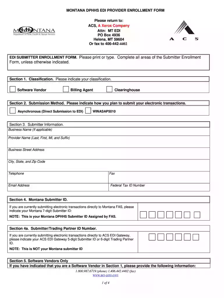 montana divorce papers Preview on Page 1